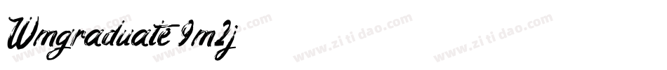 Wmgraduate-9m2j字体转换
