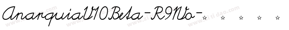 AnarquiaV10Beta-R9Wo字体转换