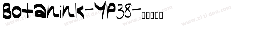 Botanink-YP38字体转换