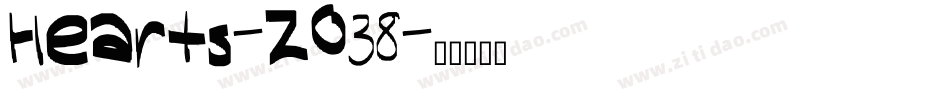 Hearts-ZO38字体转换