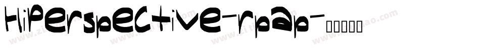 HiPerspective-rpap字体转换