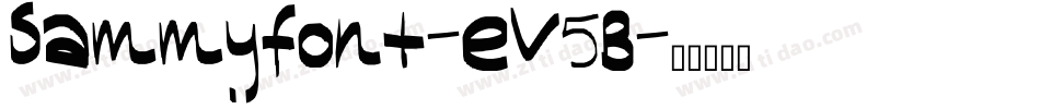 Sammyfont-eV5B字体转换
