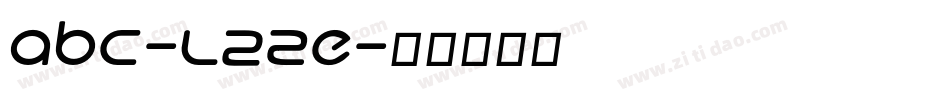 Abc-l2Ze字体转换