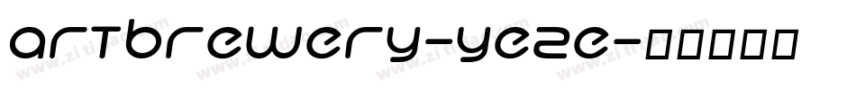 ArtBrewery-yEZe字体转换