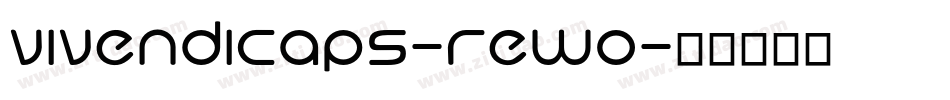 VivendiCaps-rewO字体转换