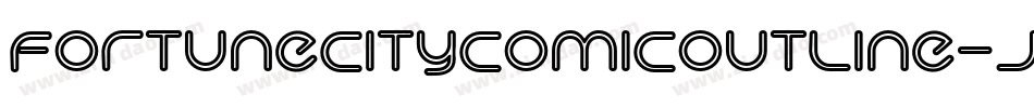 FortunecityComicOutline-jrWy字体转换