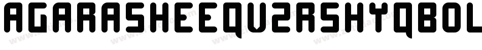 AgaRasheeqV2RshyqBold-DMDE字体转换