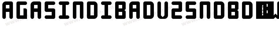 AgaSindibadV2Sndbd-OwRO字体转换