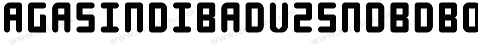 AgaSindibadV2SndbdBold-ZWmq字体转换