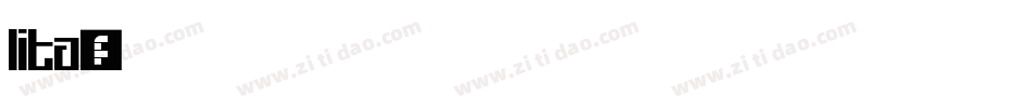 Lita-70wB字体转换