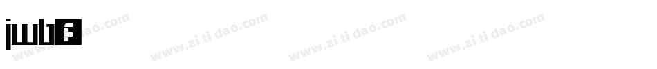 jwb字体转换