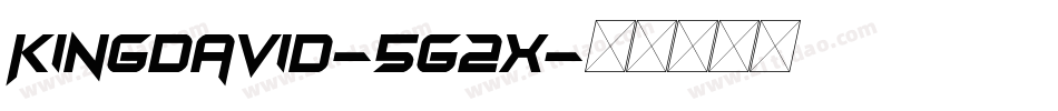 KingDavid-5G2x字体转换