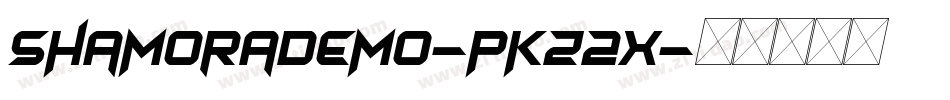 ShamoraDemo-PKZ2x字体转换