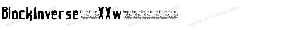 BlockInverse-2XXw字体转换