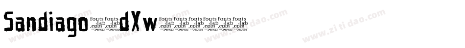 Sandiago-7dXw字体转换