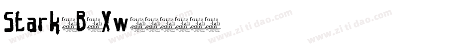 Stark-B3Xw字体转换