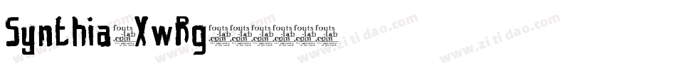 Synthia-XwRg字体转换 Synthia-XwRg字体转换