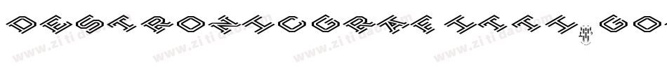 DestronicGrafitti-Goeq字体转换