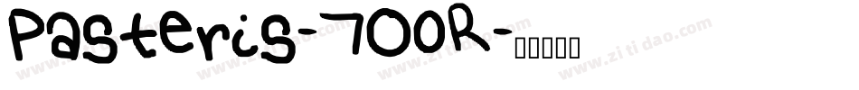 Pasteris-7O0R字体转换