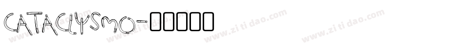 Cataclysmo字体转换
