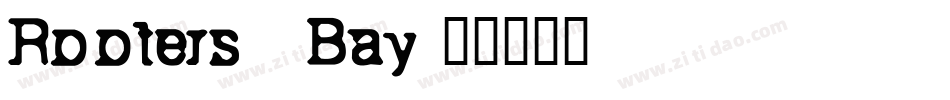 Rooters-3Bay字体转换