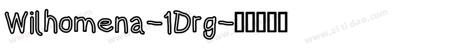 Wilhomena-1Drg字体转换