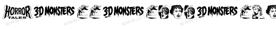 HORRORMEMORIES字体转换