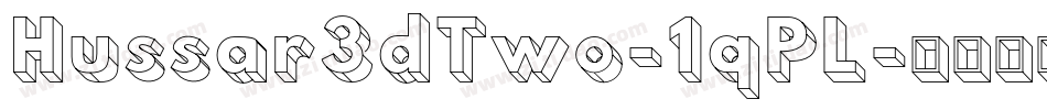 Hussar3dTwo-1qPL字体转换
