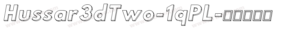 Hussar3dTwo-1qPL字体转换