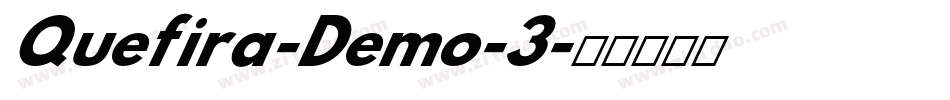 Quefira-Demo-3字体转换