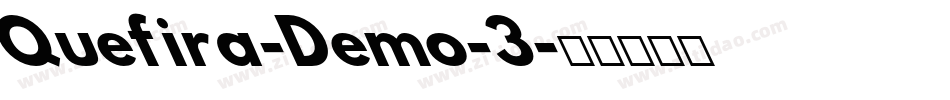 Quefira-Demo-3字体转换