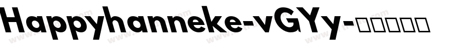 Happyhanneke-vGYy字体转换