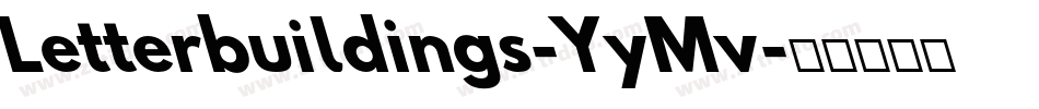 Letterbuildings-YyMv字体转换