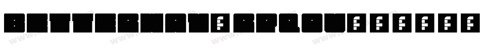 Betterway-RpqoV字体转换