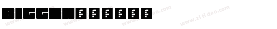 Biggen字体转换