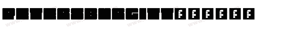 PetersburgITT字体转换