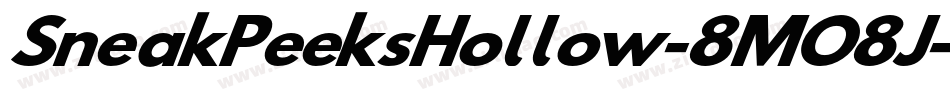 SneakPeeksHollow-8MO8J字体转换