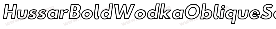 HussarBoldWodkaObliqueSeven-l7YD字体转换