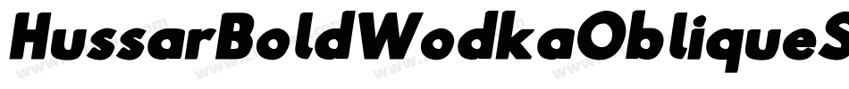 HussarBoldWodkaObliqueSeven-l7YD字体转换