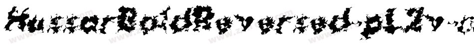 HussarBoldReversed-pL2v字体转换