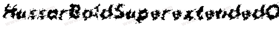 HussarBoldSuperextendedObliqueFive-Je0o字体转换