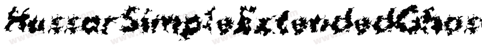 HussarSimpleExtendedGhostObliqueThree-8dWM字体转换