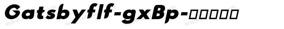 Gatsbyflf-gxBp字体转换