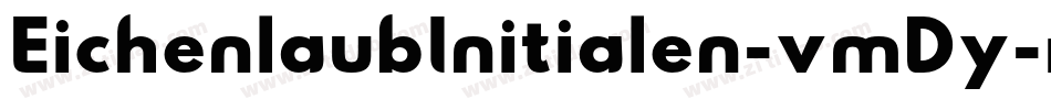 EichenlaubInitialen-vmDy字体转换