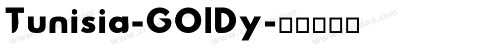 Tunisia-GOlDy字体转换