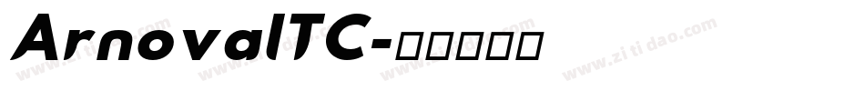 ArnovaITC字体转换