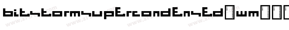 BitstormSupercondensed-wm42字体转换