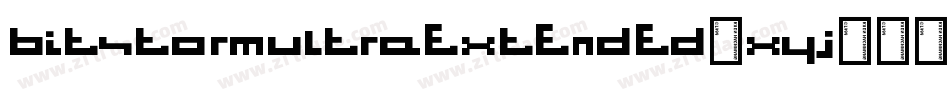 BitstormUltraextended-XYj2字体转换