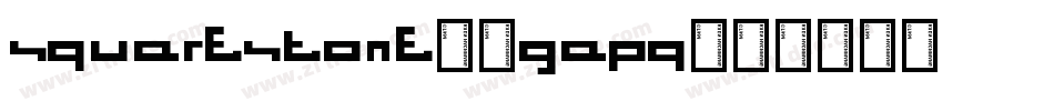 SquareStone7-gApq字体转换