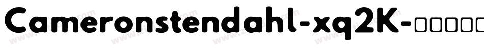 Cameronstendahl-xq2K字体转换